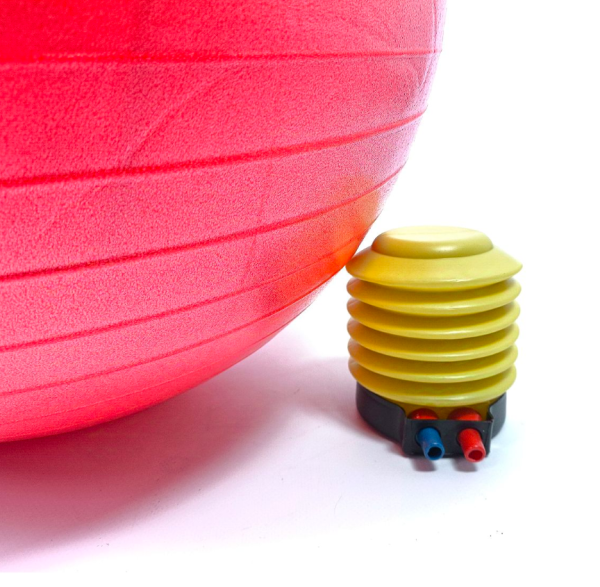 Мяч гимнастический фитбол с насосом AMETIST 55 см.